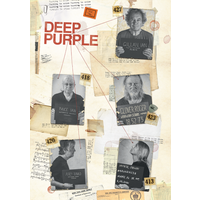 Turning To Crime Poster - Deep Purple