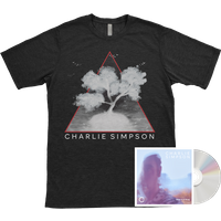 Hope Is A Drug CD + When We Were Lions T-Shirt - Charlie Simpson