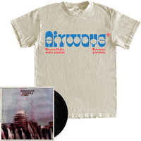 Terrible Town Black Vinyl + Cream T-Shirt - Airways