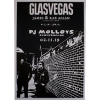 Acoustic Tour Print - Dunfermline - Glasvegas