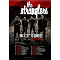 Back On The Tracks Tour Poster - Stranglers