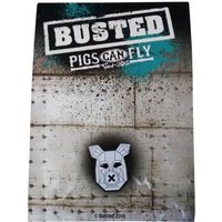 Enamel Badge - Busted