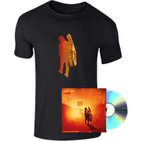 Roamin' - (Black) T-Shirt and CD Bundle - Danny Keane