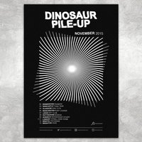 Eleven Eleven Tour Poster - Dinosaur Pile-Up