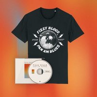 CD + Disco T-Shirt - fizzy blood
