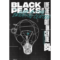 Live at the Brighton Centre Screen Printed Poster - Black Peaks