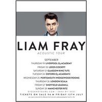 Liam Fray Tour Poster