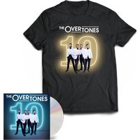 10 CD + Album T-Shirt - The Overtones