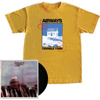 Terrible Town Black Vinyl + Mustard T-Shirt - Airways