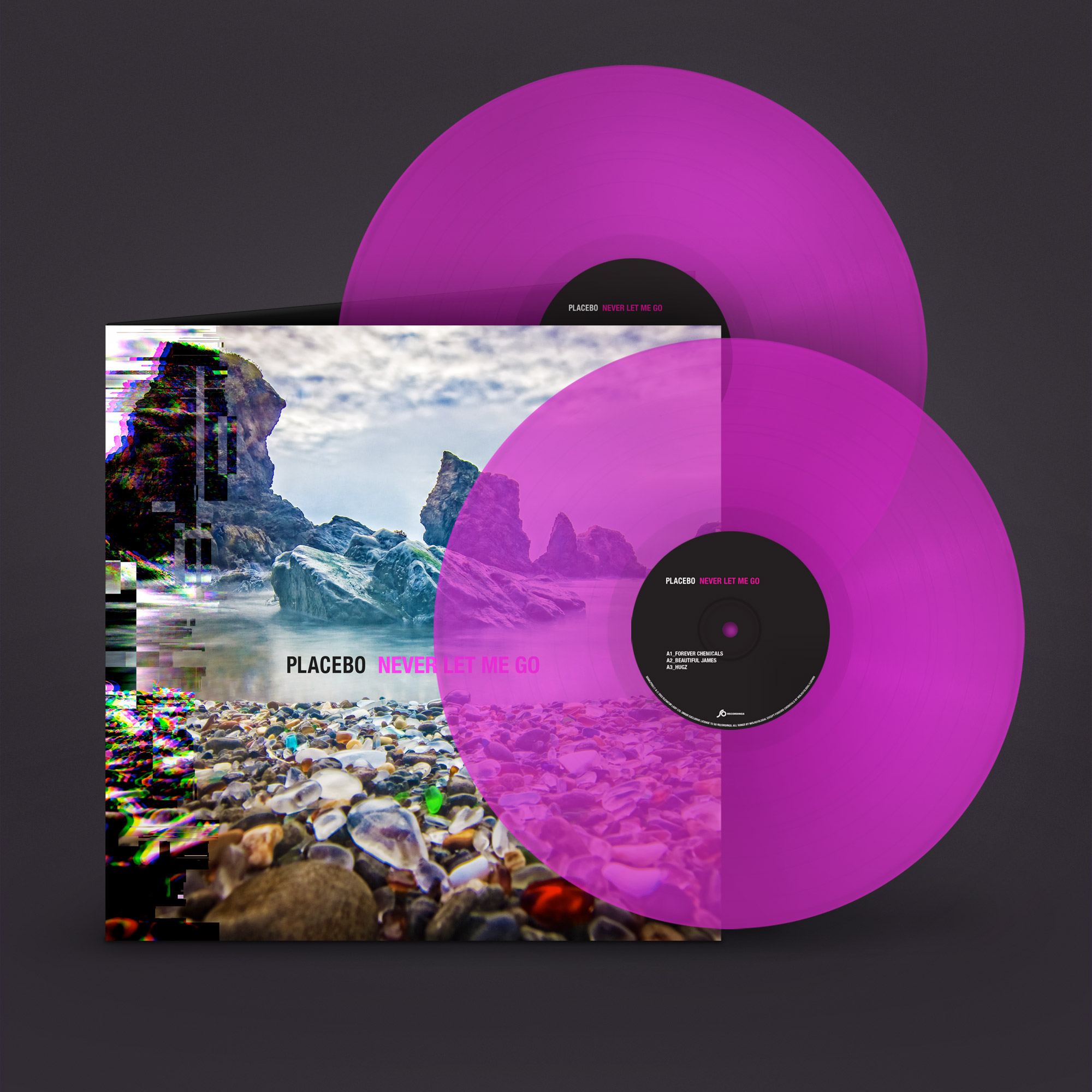 Never Let Me Go Pink Double Vinyl (Exclusive) Double LP - Placebo