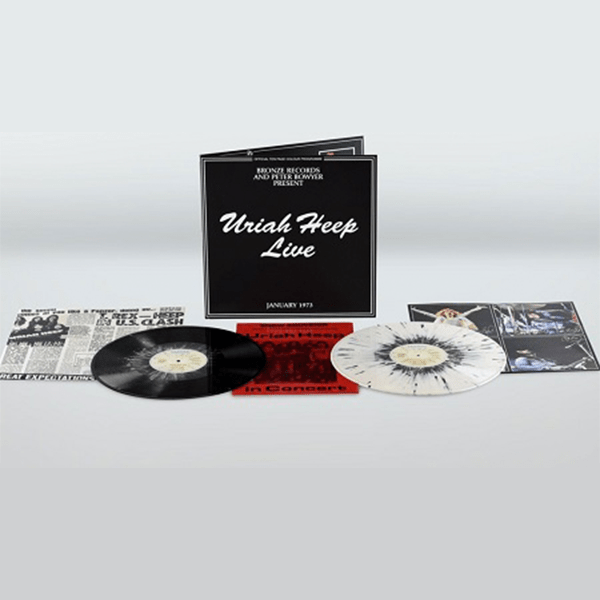 Uriah Heep Live RSD Splattered Double Heavyweight Vinyl – Uriah Heep