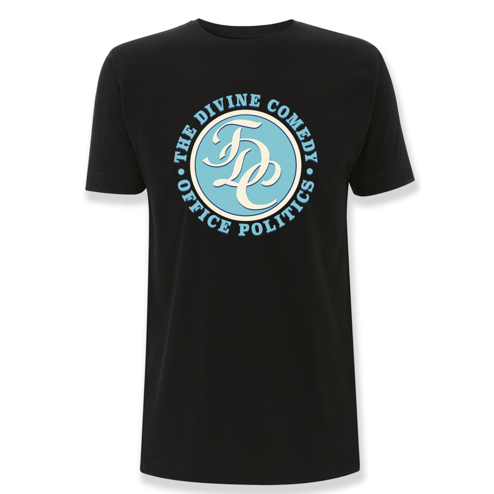 Office Politics T-shirt - TDC logo (black)