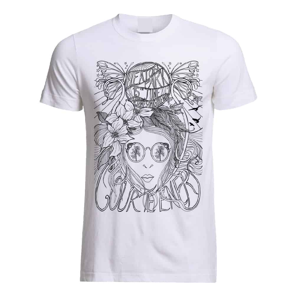 Hand Illustrated Heaton Park Event T-Shirt