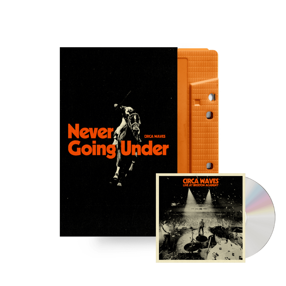 Never Going Under Orange (Signed) Cassette