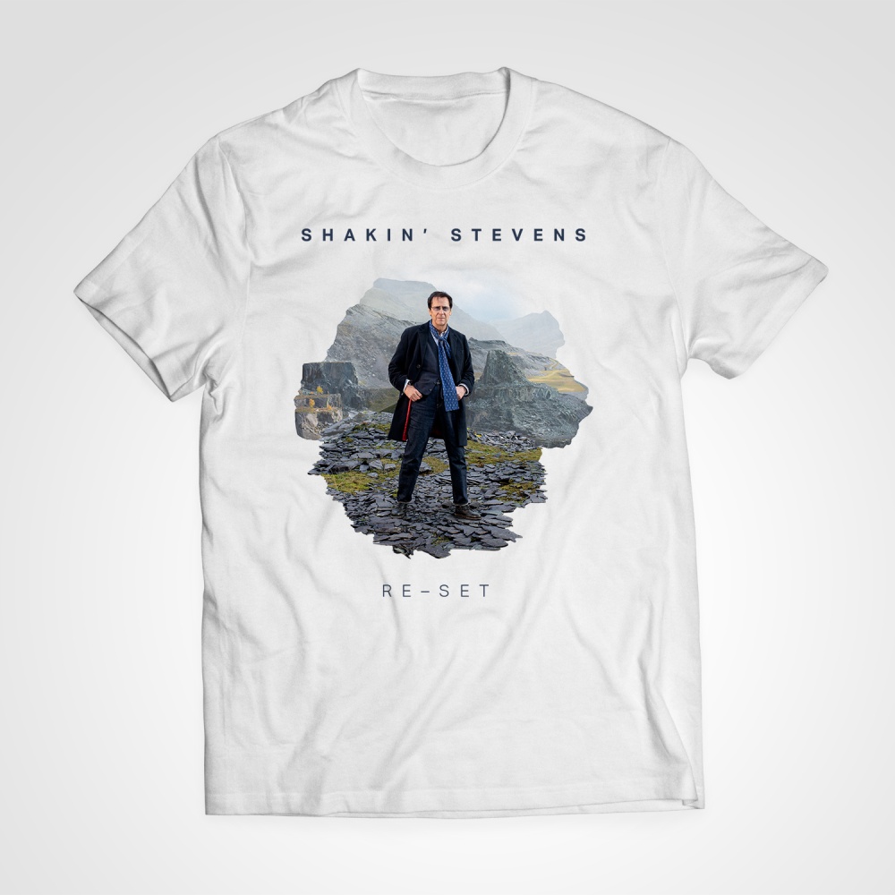 RE-SET - White Short Sleeve T-Shirt