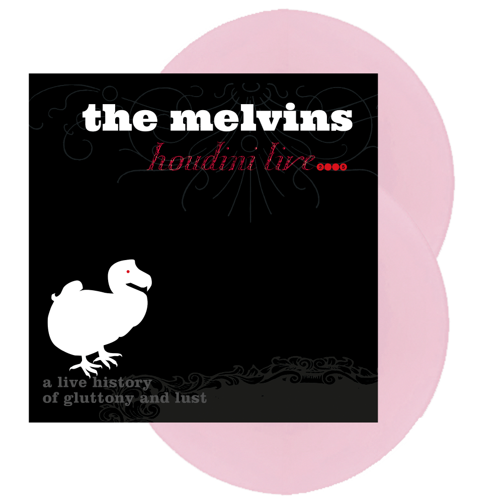 Houdini Live 2005 Baby Pink w/ Hot Pink Splatter Vinyl Double LP