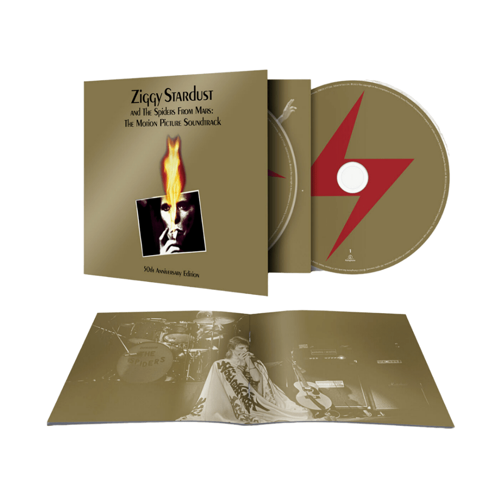 Ziggy Stardust and the Spiders From Mars: The Motion Picture Soundtrack 50th Anniversary Edition 2-Disc CD