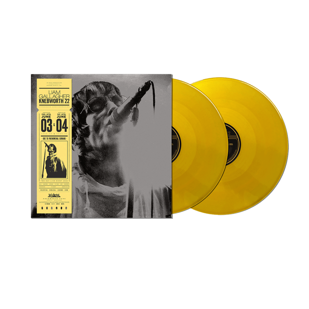 Knebworth 22 Sun Yellow Double Vinyl