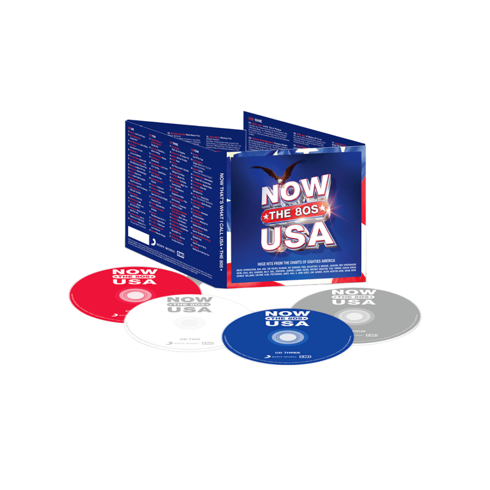 NOW That's What I Call USA: The 80s 4-Disc CD