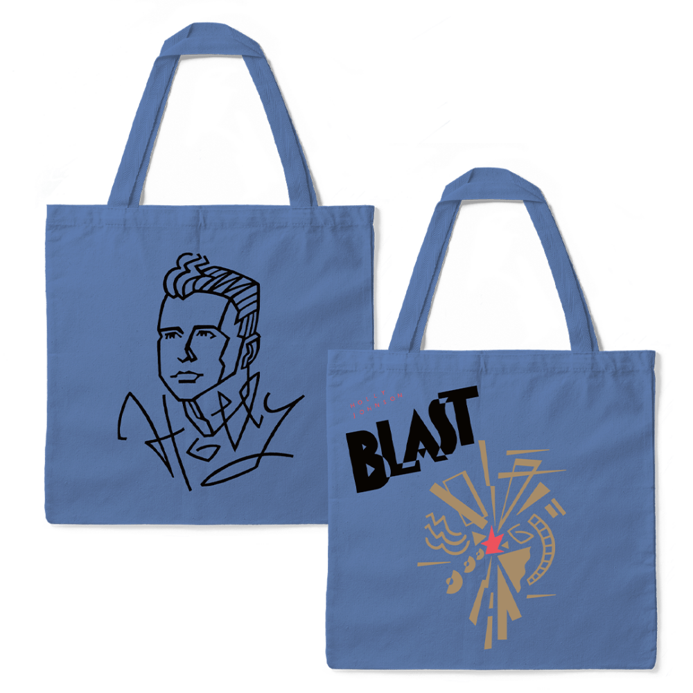Blast Blue Tote Bag