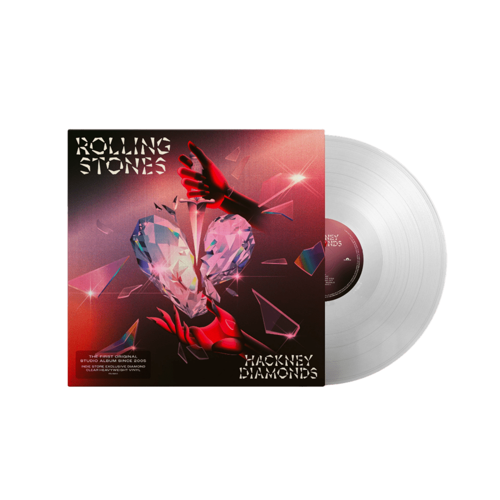 Hackney Diamonds Clear Heavyweight Vinyl