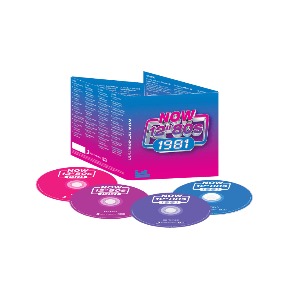 NOW 12” 80s: 1981 4-Disc CD