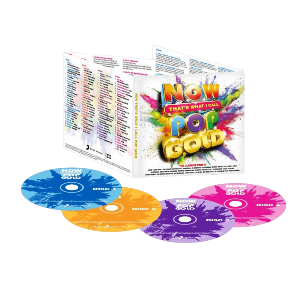 NOW That's What I Call Pop Gold 4-Disc CD
