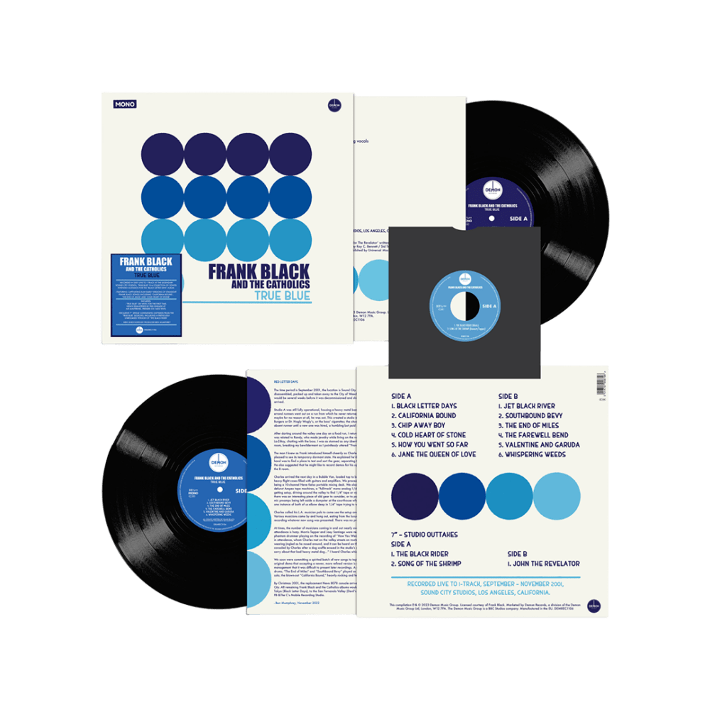 True Blue Vinyl + 7" Inch Vinyl Double Vinyl