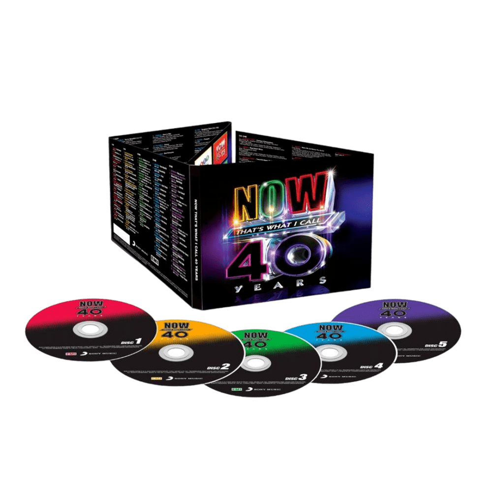 NOW That's What I Call 40 Years 5-Disc CD
