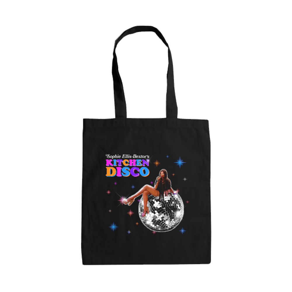 Kitchen Disco Tote Bag (Black)