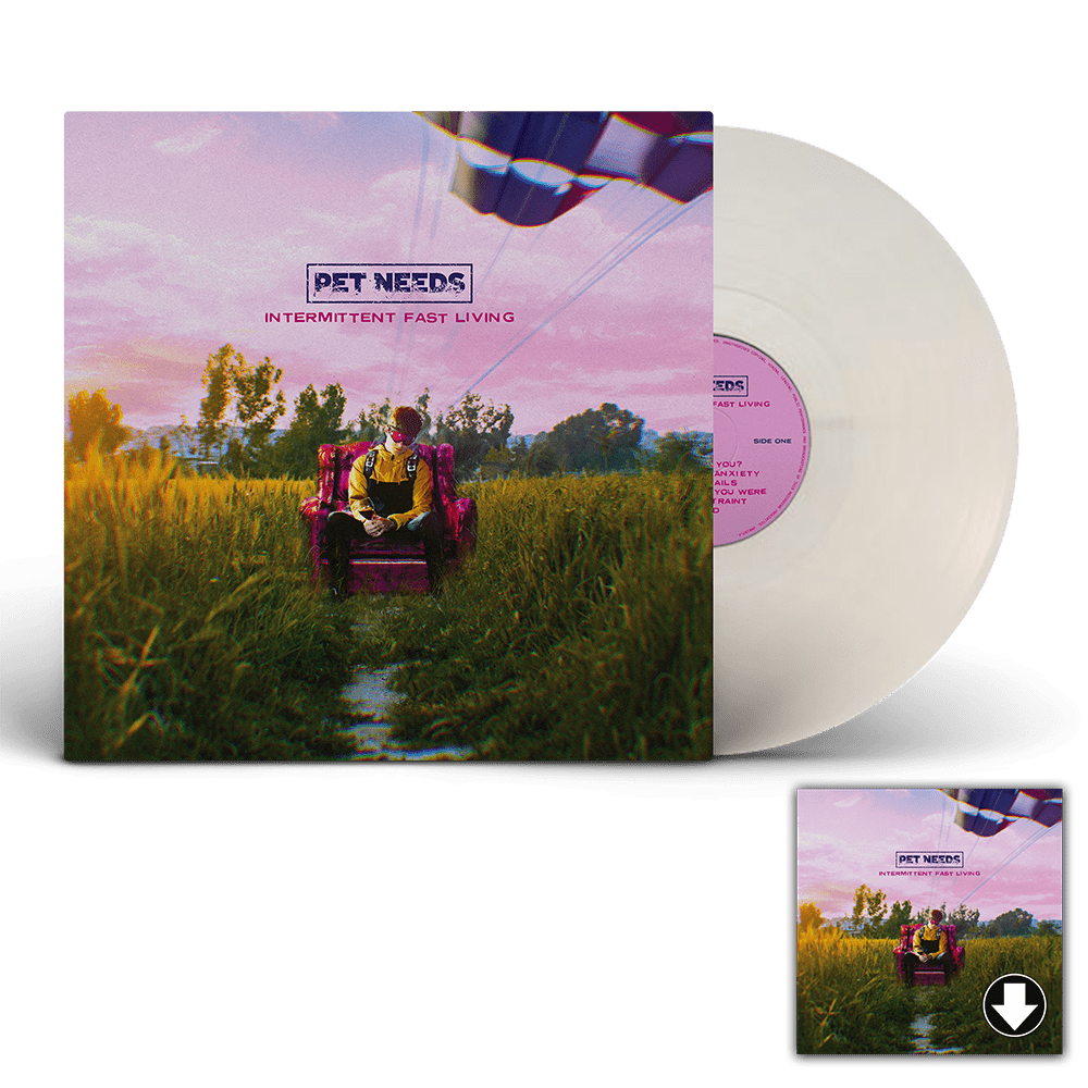 Intermittent Fast Living Milky Clear Vinyl + Download