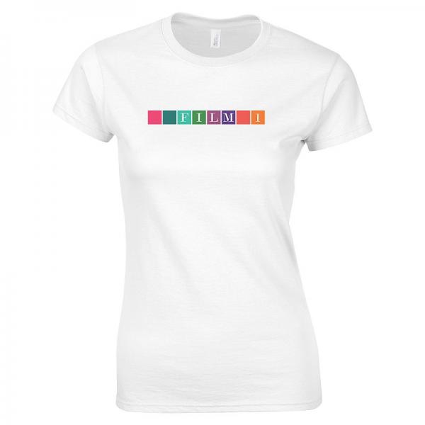 Film 1 Womens White T-Shirt
