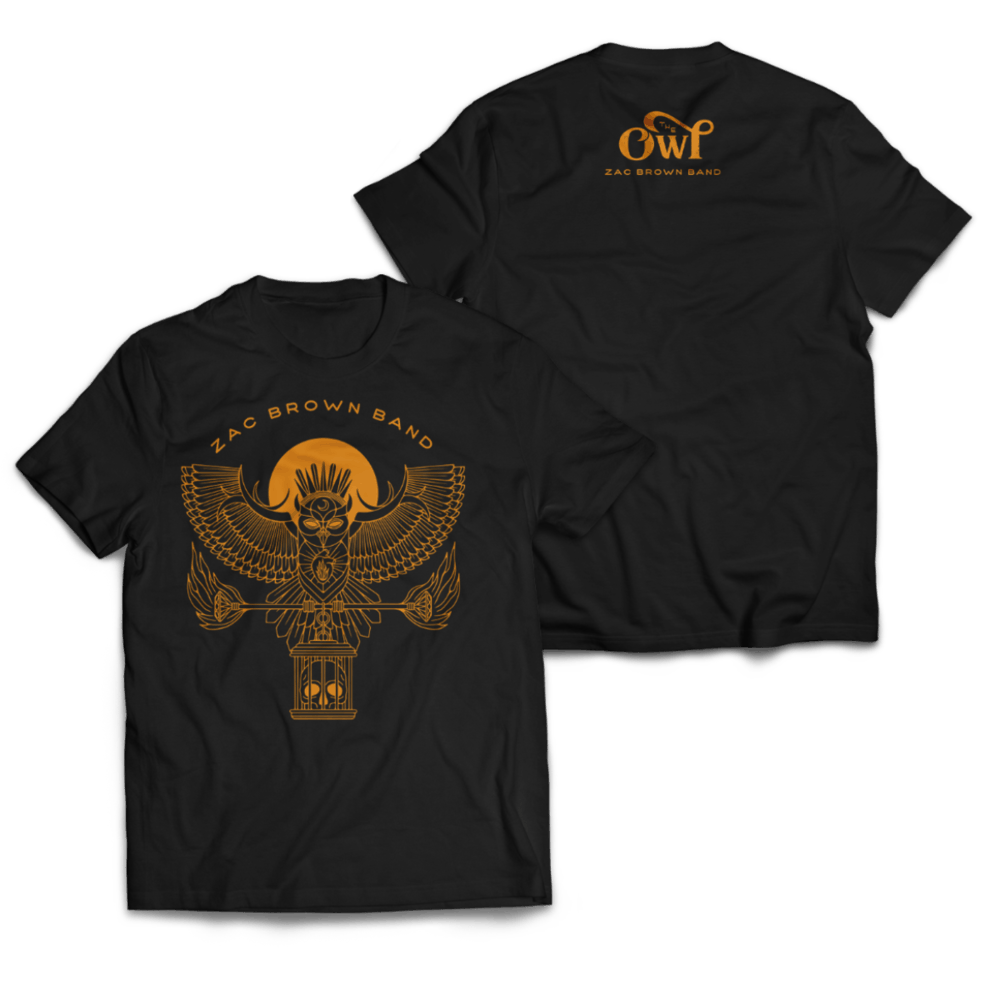 The Owl Front and Back Logo T-Shirt