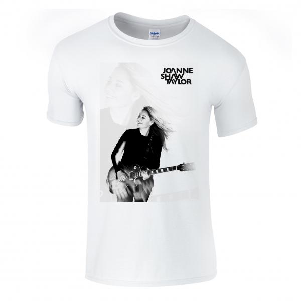 White Guitar Picture T-Shirt