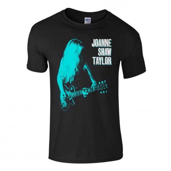 Green-Blue Guitar T-Shirt