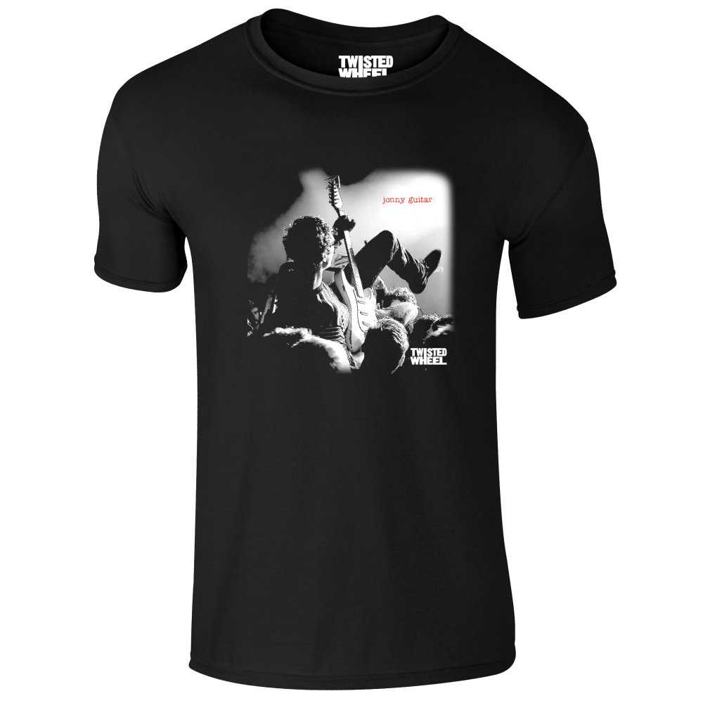 Jonny Guitar Album Black T-Shirt