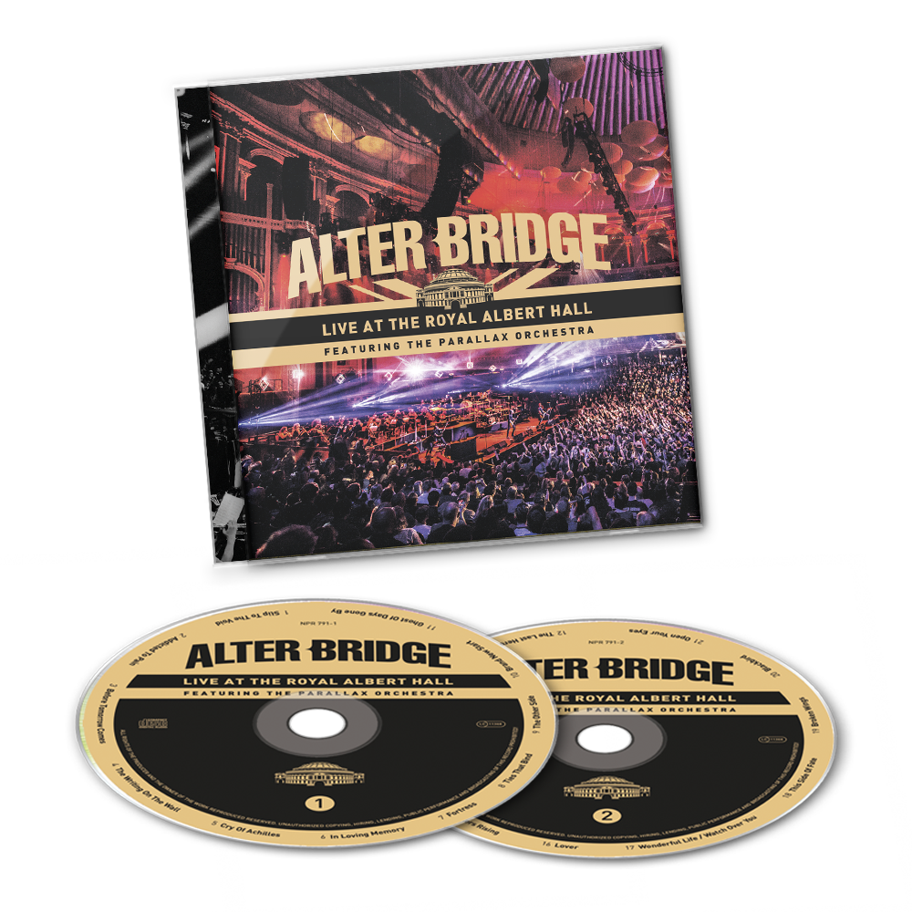 Live At The Royal Albert Hall Featuring The Parallax Orchestra Deluxe CD