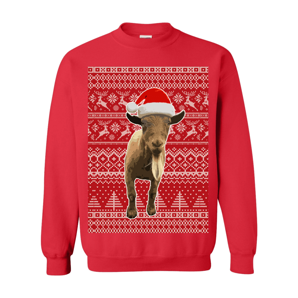 Goat Santa Sweatshirt