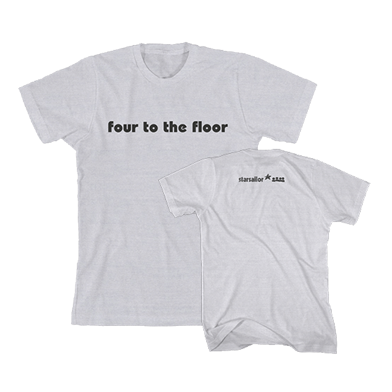 Four To The Floor T-Shirt (Light Grey)