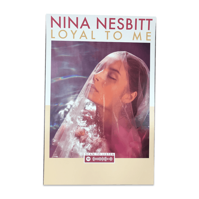 Loyal To Me A3 Poster