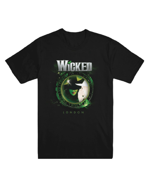Wicked London Unisex Clock T-Shirt