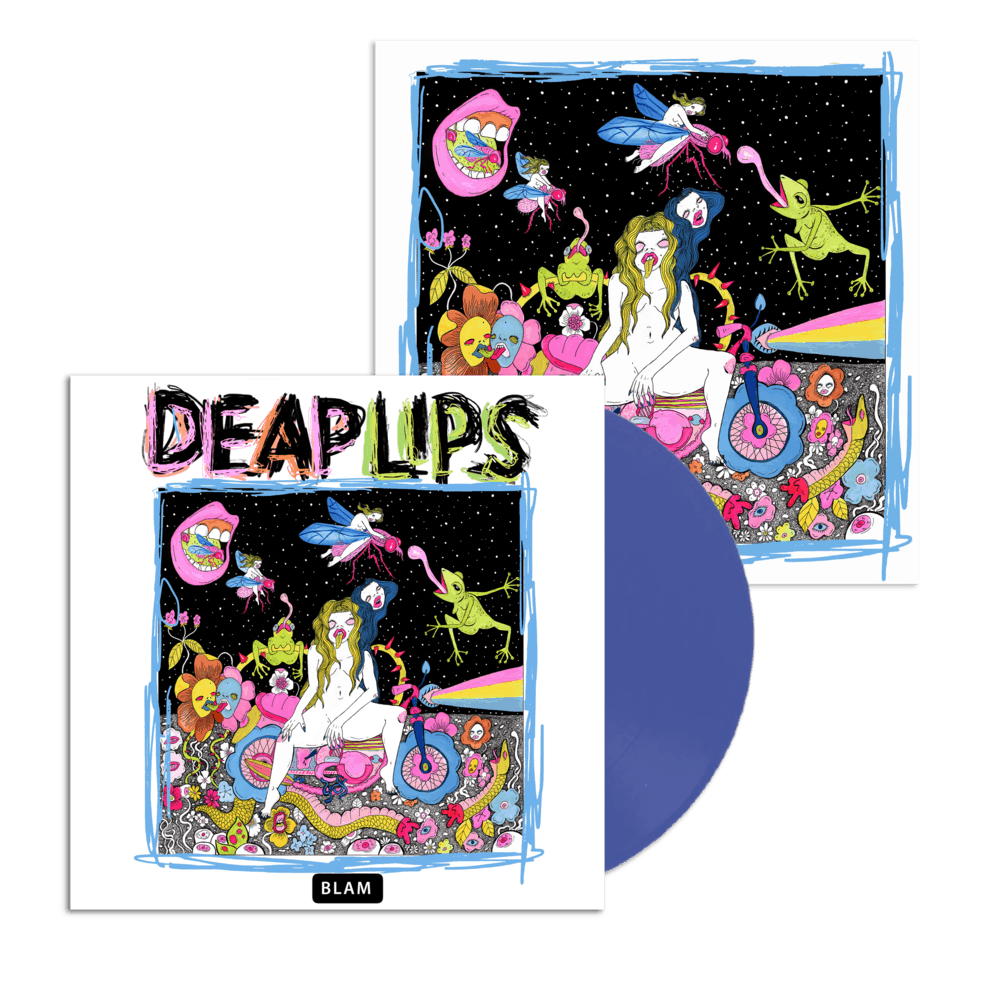 Deap Lips Blue Heavyweight LP