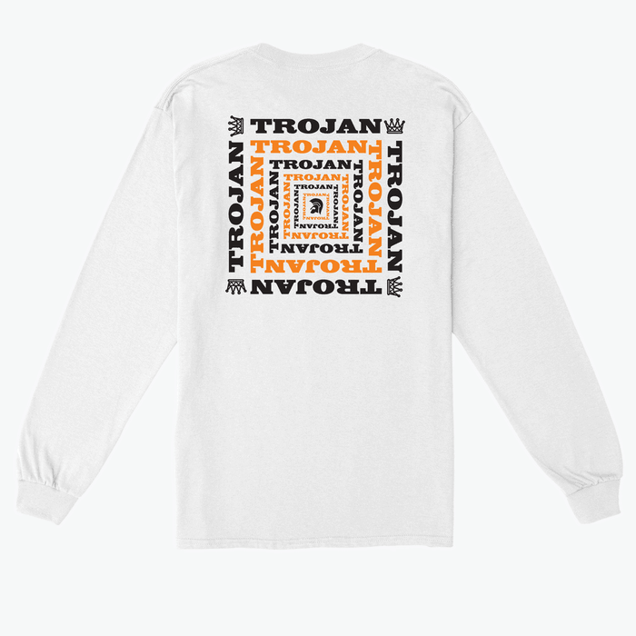 Trojan Helmet Long Sleeve T-Shirt