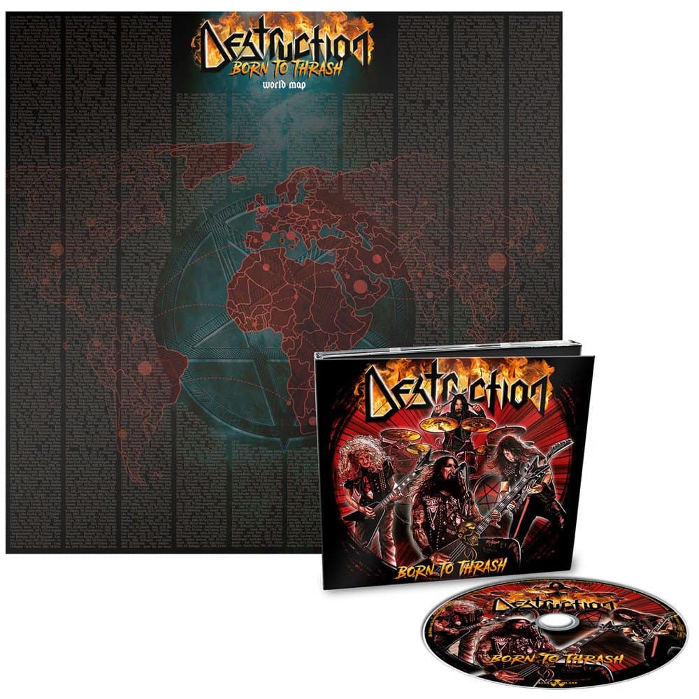Born To Thrash (Live in Germany) CD