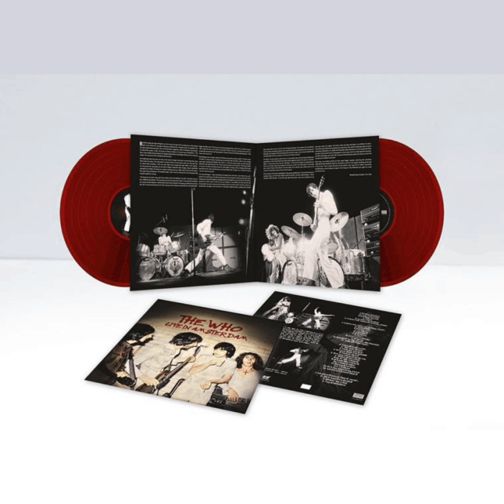 Live In Amsterdam Red Double Heavyweight Vinyl