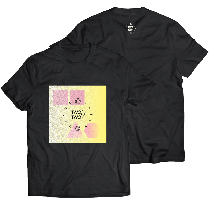 Two by Two Black T-Shirt