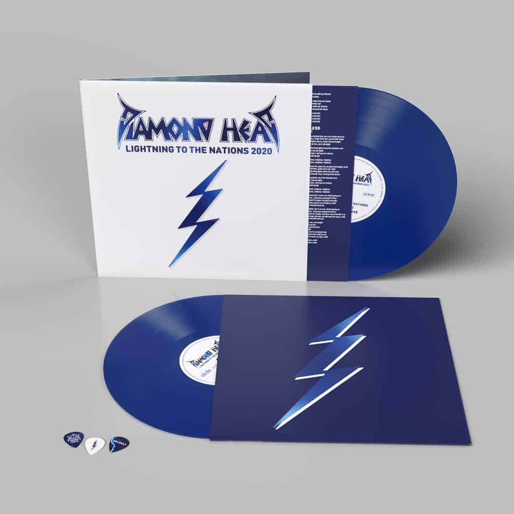 Lightning To The Nations 2020 Blue  Double Heavyweight Vinyl