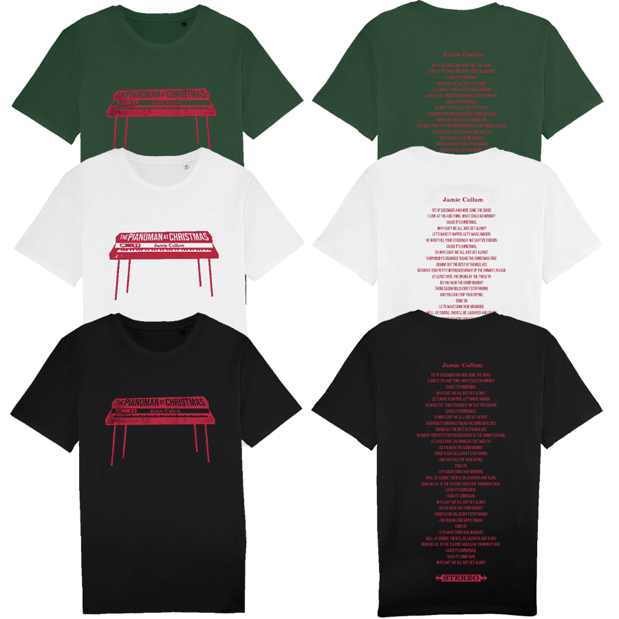 Pianoman At Christmas T-Shirt