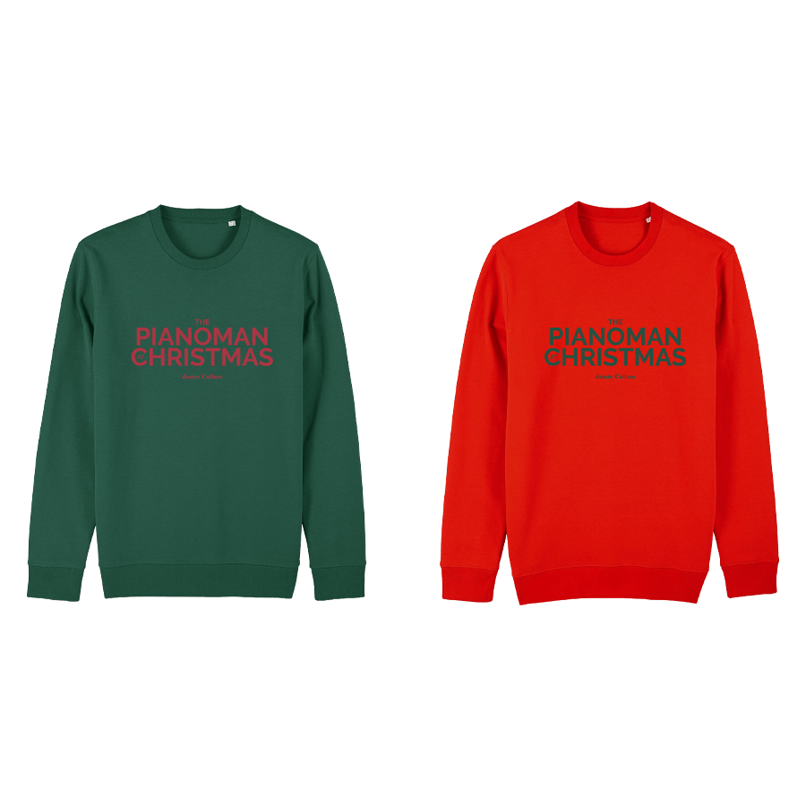Pianoman At Christmas Sweatshirt 1