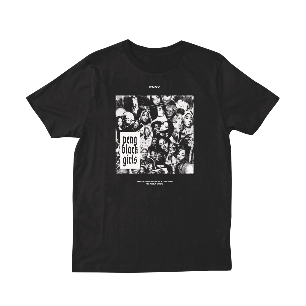 Peng Black Girls T-Shirt (Black)